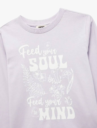 Resim Koton Kız Çocuk Sweat 6Wkg10160Ak