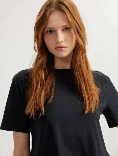 Resim Koton Kadın T-shirt 5SAK50026EK