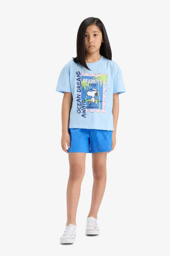 Resim Defacto Kız Çocuk Kısa Kol T-shirt E8159A8/BE744