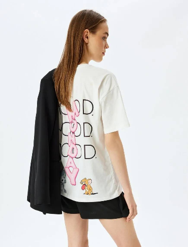 Resim Koton Kadın T-shirt 5SAL10411IK