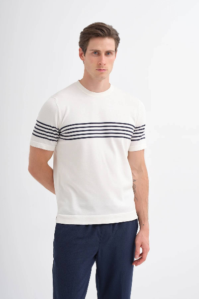Resim Cazador Erkek Triko T-shirt 3040