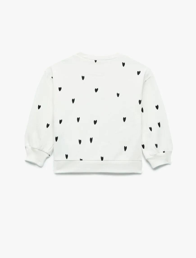 Resim Koton Kız Bebek Sweat 6Wmg10089Ak
