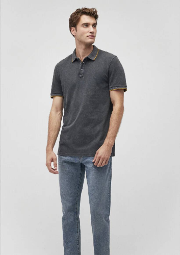 Resim Mavi Polo Erkek T-Shirt M065920-30653