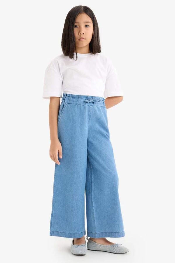 Resim Defacto Kız Çocuk Jean Pantolon D7102A8NM28