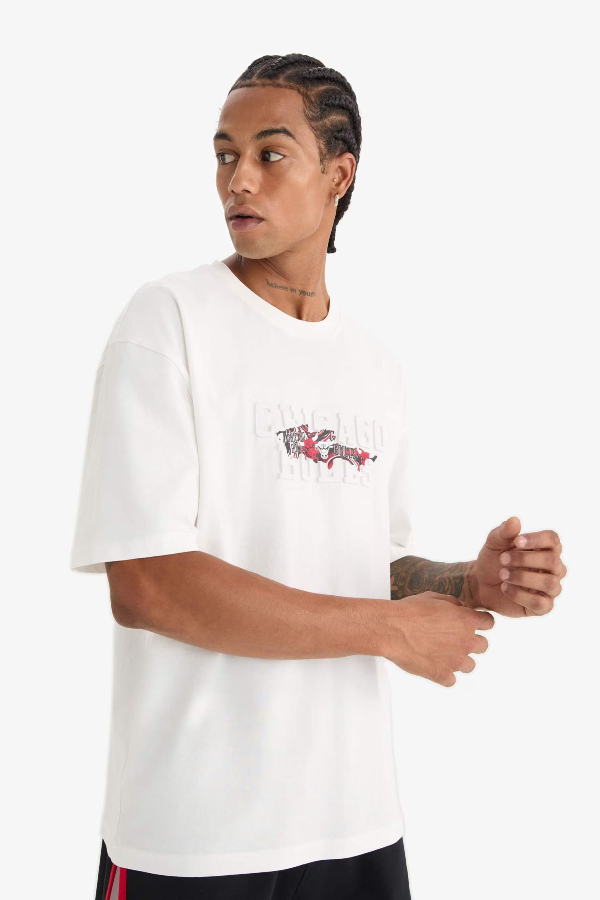Resim Defacto Erkek  T-shirt E0071AXER105