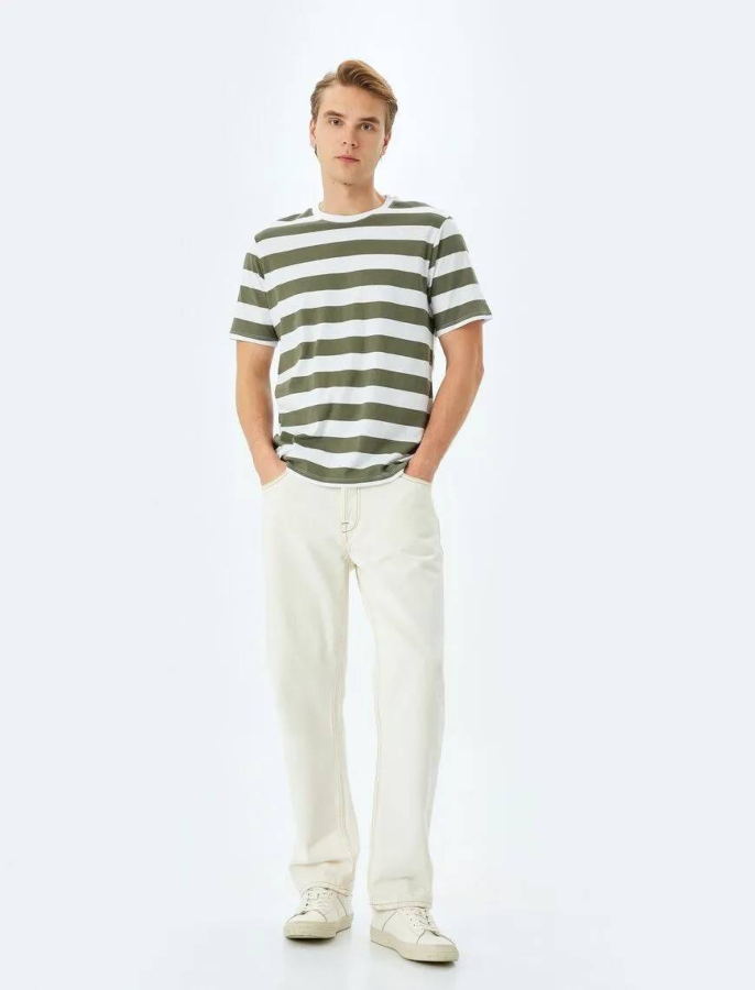 Resim Koton Erkek T-shirt 5SAM10003HK