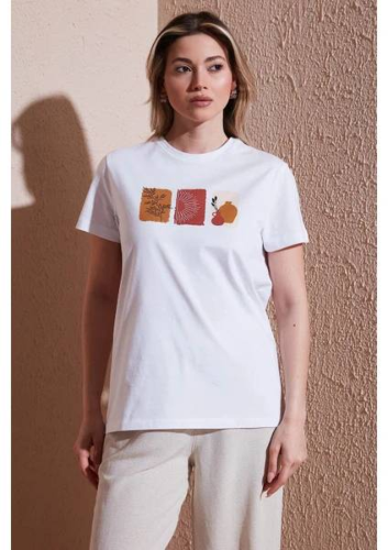 Resim Fashion Friends Kadın T-shirt 25Y0300K1