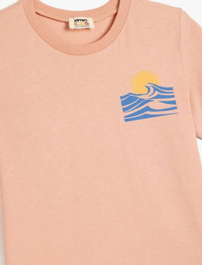 Resim Koton Erkek Çocuk Kısa kol T-shirt 5SKB10223TK