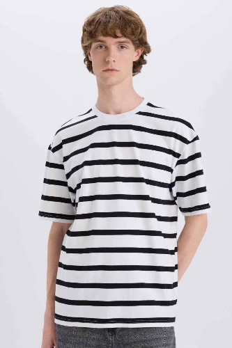 Resim Defacto Erkek  T-shirt E1160AX/ER105