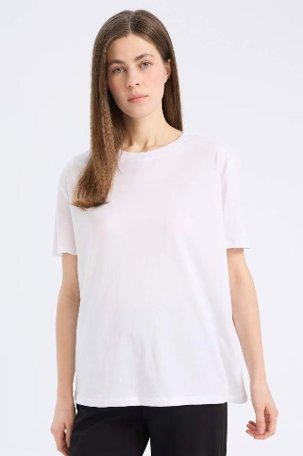 Resim Defacto Kadın Kısa Kol T-shirt W9584AZWT34