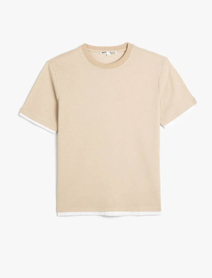 Resim Koton Erkek T-shirt 5SAM10016HK