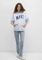 Resim Mavi Logo Kadın Sweat M1600361-70717