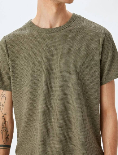 Resim Koton Erkek T-shirt 5SAM10022HK