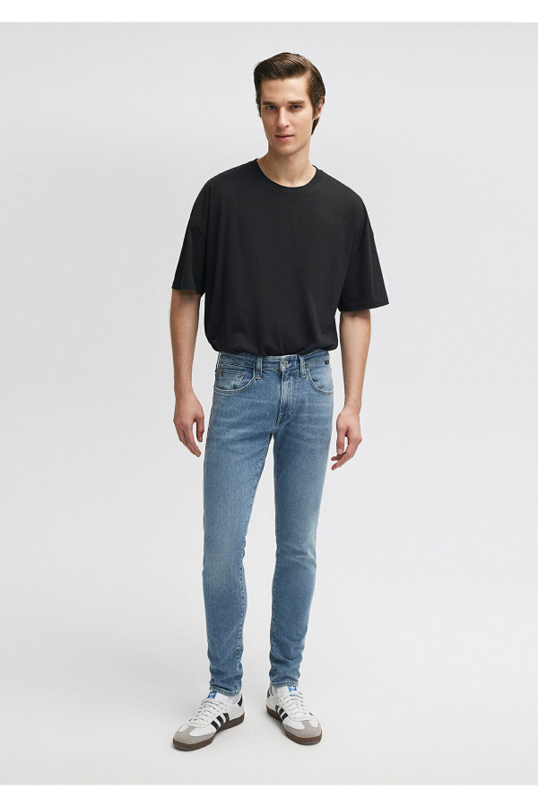 Resim Mavi Erkek James Jean Pantolon M0042483797