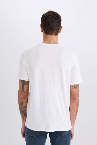 Resim Defacto Erkek  T-shirt D7935AXWT34