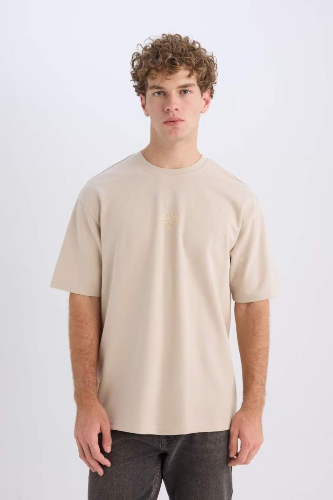 Resim Defacto Erkek  T-shirt D6070AX/BG106