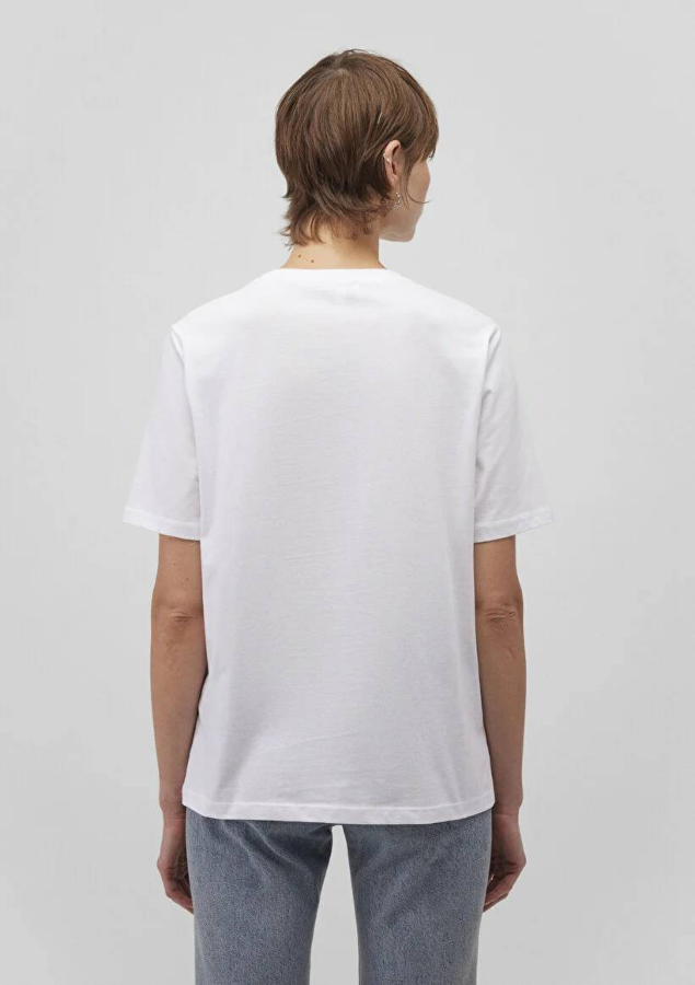 Resim Mavi Mavı Logo Kadın T-Shirt M1611594-620