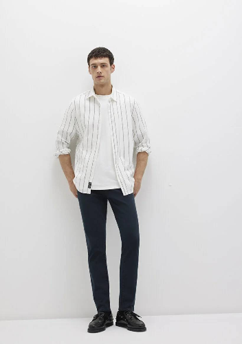 Resim Mavi Jake Collegiate Erkek Kanvas Pantolon M0042285237