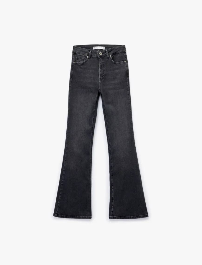 Resim Koton Kadın Jean Pantolon 6Wal40017Md