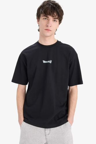 Resim Defacto Erkek  T-shirt E1011AXBK81
