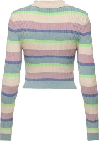 Resim Only Onlkarol Ls Crop Rıb Button Polo Cc Knt Kadın Kazak 15340979