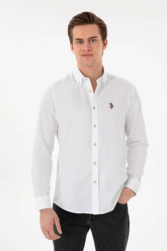 Resim 2225643 Cedcolorreg025K U.S Polo Assn. Erkek Uzun Kol Gömlek