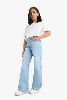 Resim Defacto Kız Çocuk  Jean Pantolon E7322A8/NM39