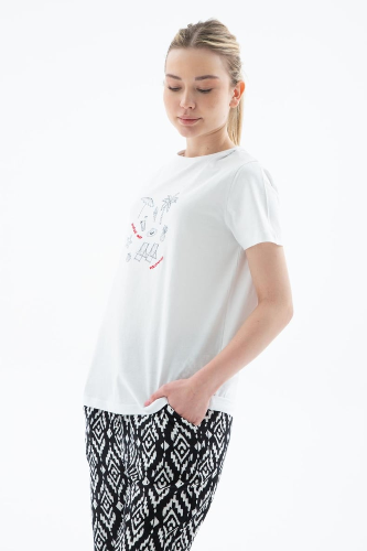 Resim Fashion Friends Kadın T-shirt 25Y0308K1