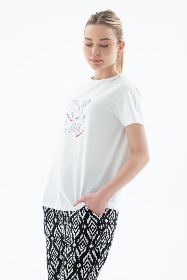 Resim Fashion Friends Kadın T-shirt 25Y0308K1