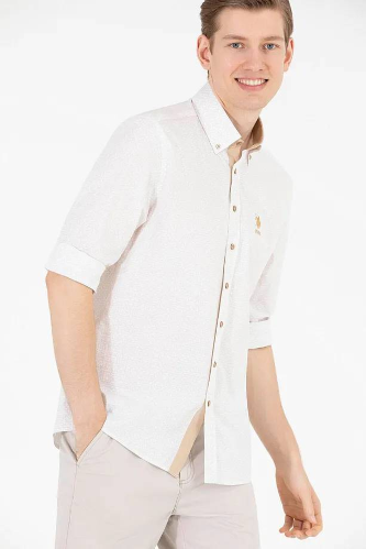 Resim U.S. Polo Assn. Erkek Gömlek 1575075 Perse