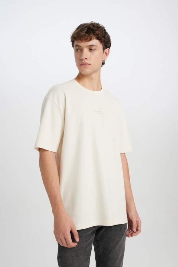 Resim Defacto Erkek  T-shirt D5494AX/ER137
