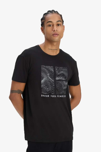 Resim Defacto Erkek  T-shirt D7812AXBK81