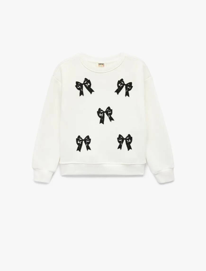 Resim Koton Kız Çocuk Sweat 6Wkg10211Ak