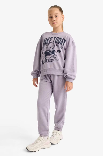 Resim Defacto Kız Çocuk  Sweat Takım E6416A8/PR314