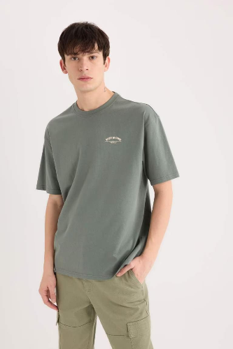 Resim Defacto Erkek  T-shirt D5588AXGR463