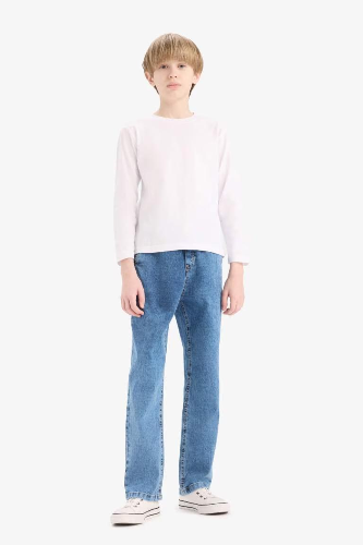 Resim Defacto Erkek Çocuk  Jean Pantolon E1051A8NM28