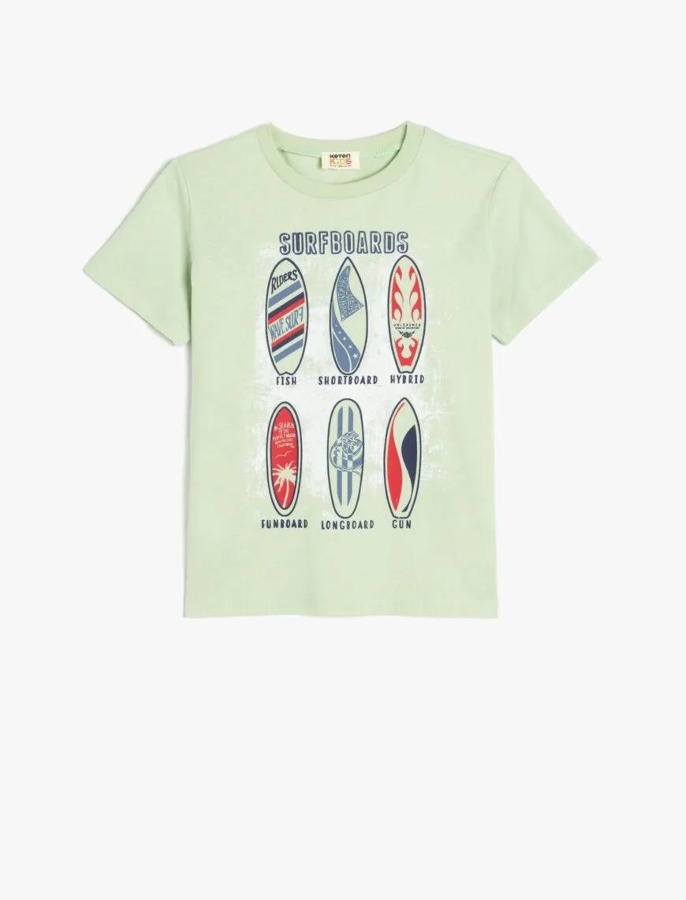 Resim Koton Erkek Çocuk Kısa Kol T-shirt 5SKB10081TK