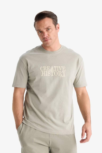 Resim Defacto Erkek T-shirt E3780AX/KH418