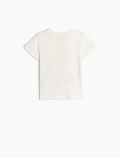 Resim Koton Kız Bebek T-shirt 5SMG10022AK