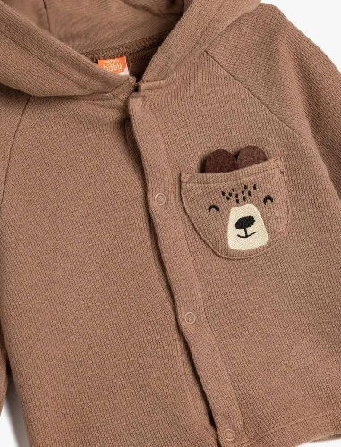 Resim Koton Erkek Bebek Sweat 5WMB10199TK