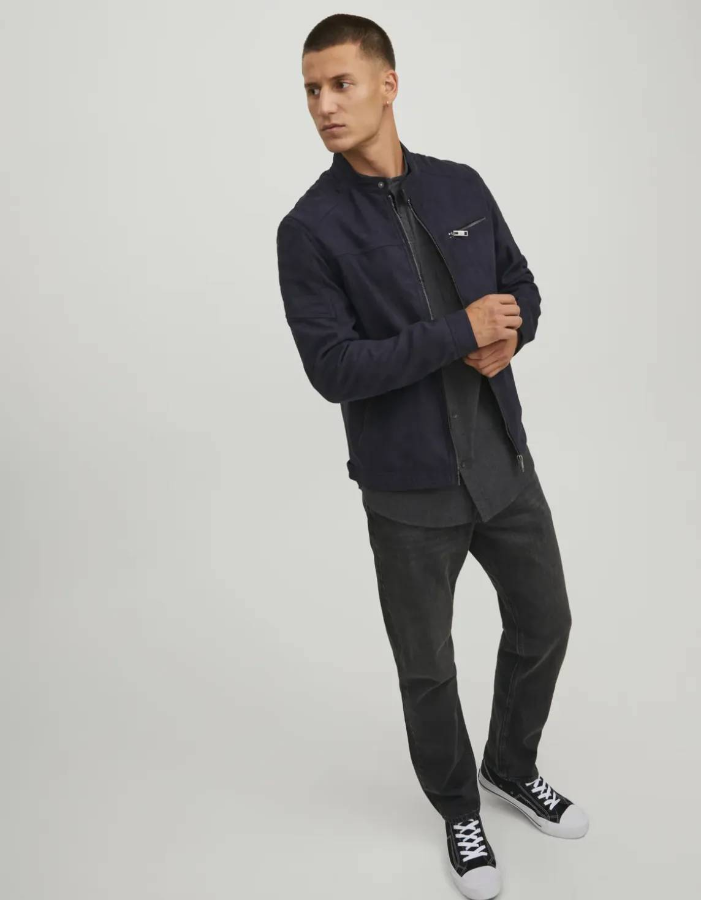 Resim Jack & Jones Erkek Deri Mont ve Ceket