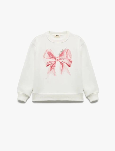 Resim Koton Kız Çocuk Sweat 6Wkg10078Ak