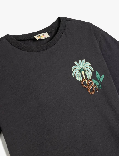 Resim Koton Erkek Çocuk T-shirt 5SKB10043TK