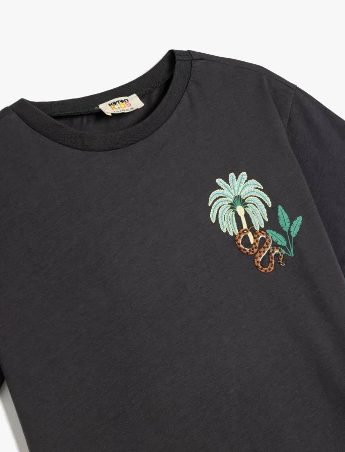 Resim Koton Erkek Çocuk T-shirt 5SKB10043TK