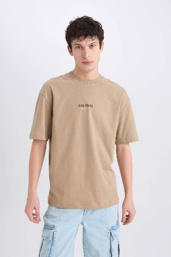 Resim Defacto Erkek  T-shirt D5619AXBG73