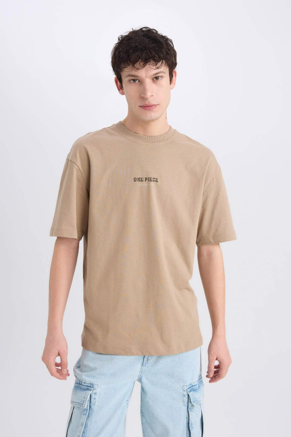 Resim Defacto Erkek  T-shirt D5619AXBG73