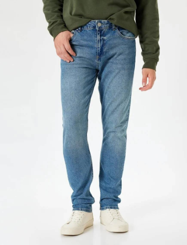 Resim Koton Erkek Jean Pantolon 5WAM40168ND