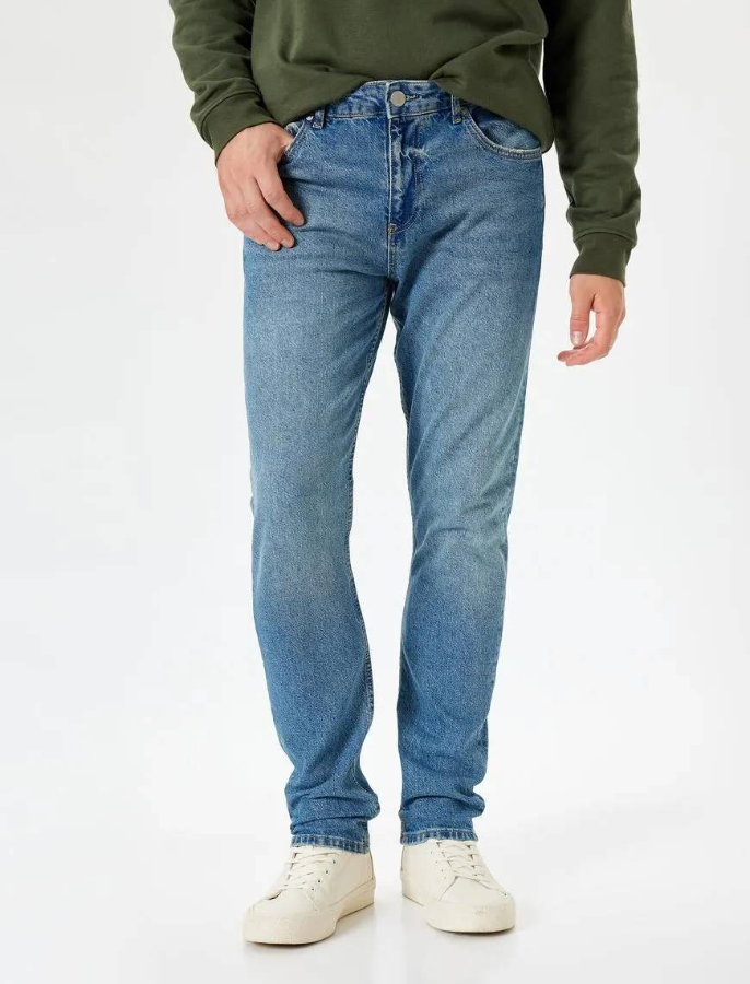 Resim Koton Erkek Jean Pantolon 5WAM40168ND