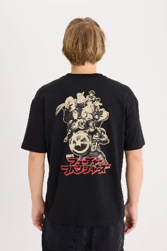 Resim Defacto Erkek  T-shirt D6780AXBK81