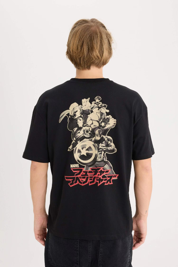 Resim Defacto Erkek  T-shirt D6780AXBK81